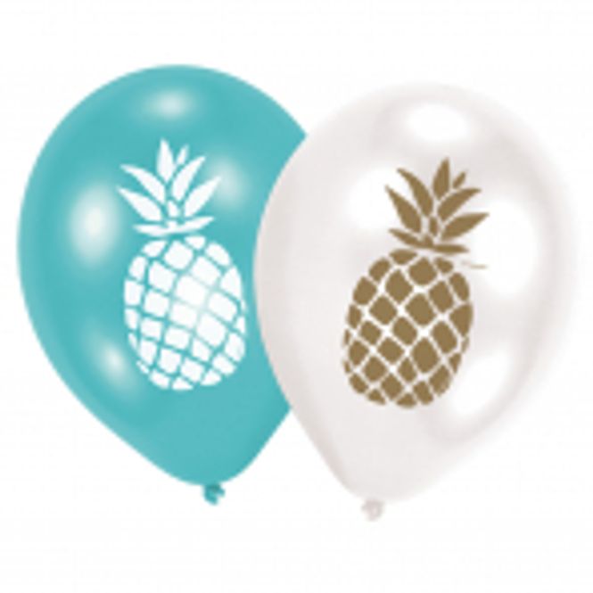 Hovedbilde Ballonger Pineapple 6pk