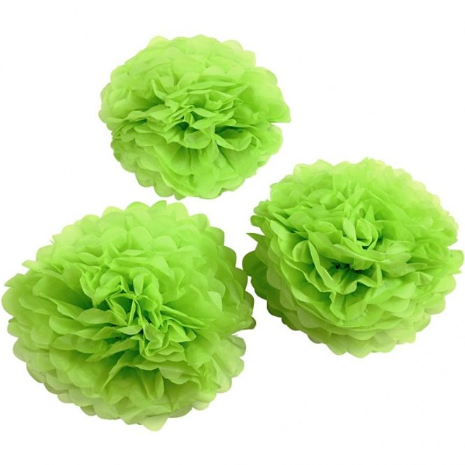Hovedbilde Pom Poms Lime 3-pk