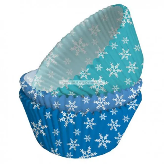 Hovedbilde Cupcakeformer Frost Snøkrystall 75-pk