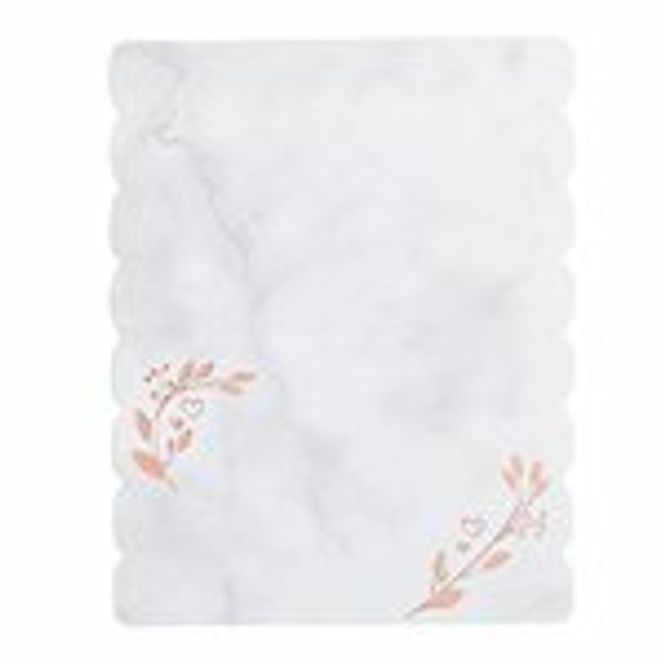 Hovedbilde Bordkort Rose Gull 10-pk