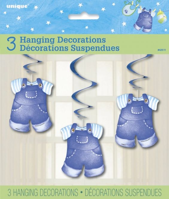 Hovedbilde It's A Boy Swirls 3-pk