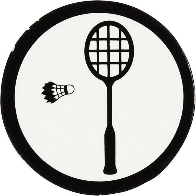 Hovedbilde Bordkort Tag Badminton 20stk