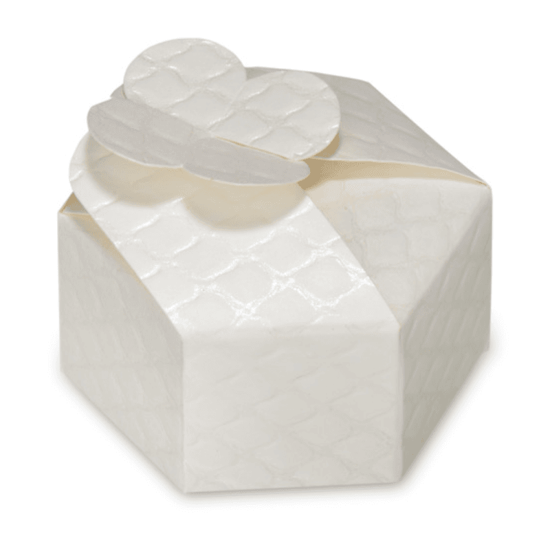 Hexagon eske - boks sommerfugl 10 pk