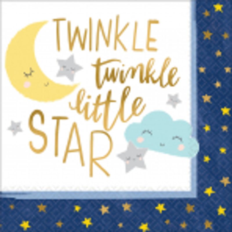 Twinkle Little Star Servietter 16-pk