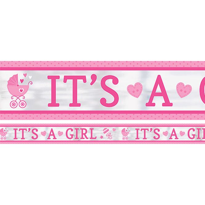 Hovedbilde It's A Girl Banner