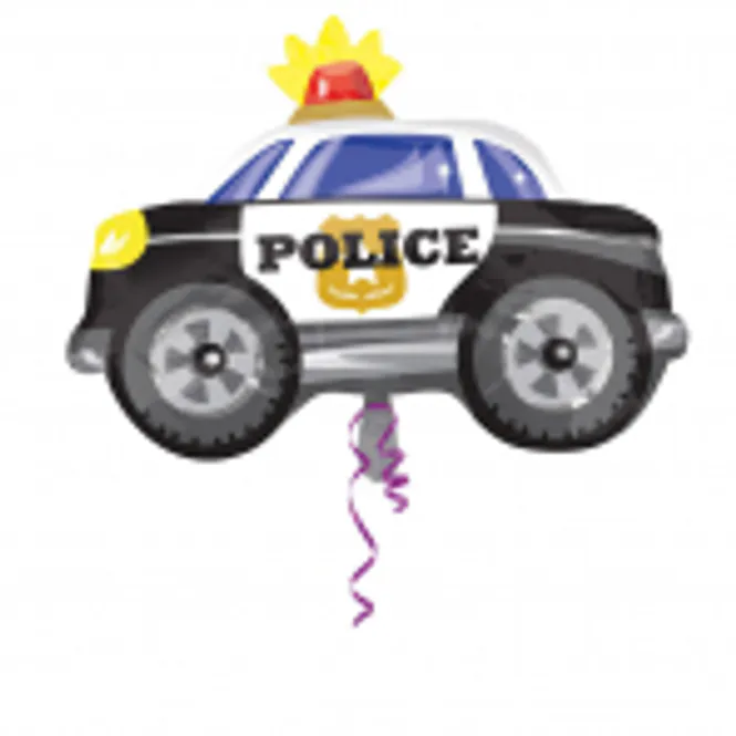 Hovedbilde Folieballong Police 60x45cm