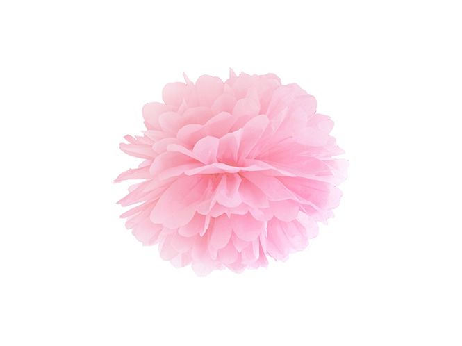 Hovedbilde Pom Poms Lys Rosa 25cm
