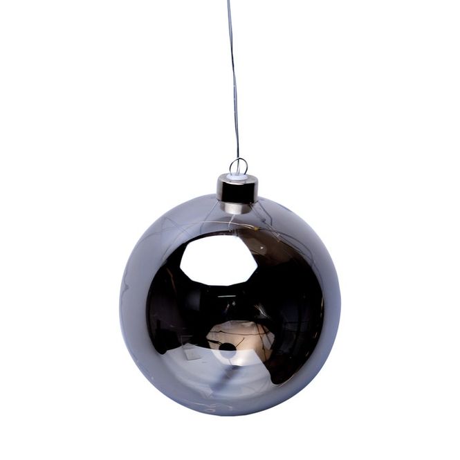 Hovedbilde Hengelampe Smoke Med Led D15cm