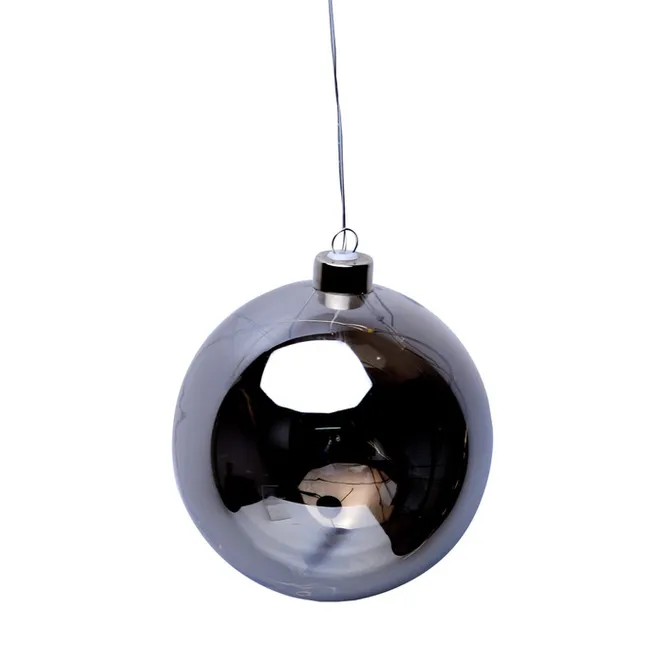 Hovedbilde Hengelampe Smoke Med Led D15cm