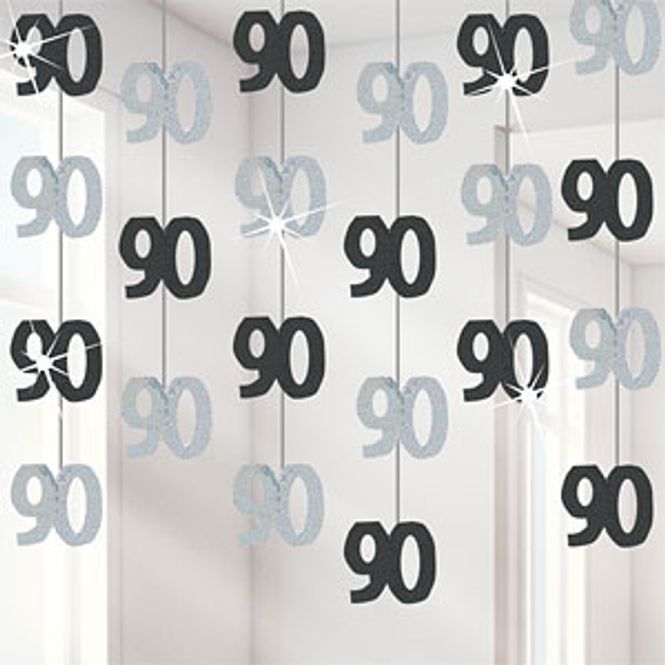 Hovedbilde Strings 90 Sort/Sølv 6-pk