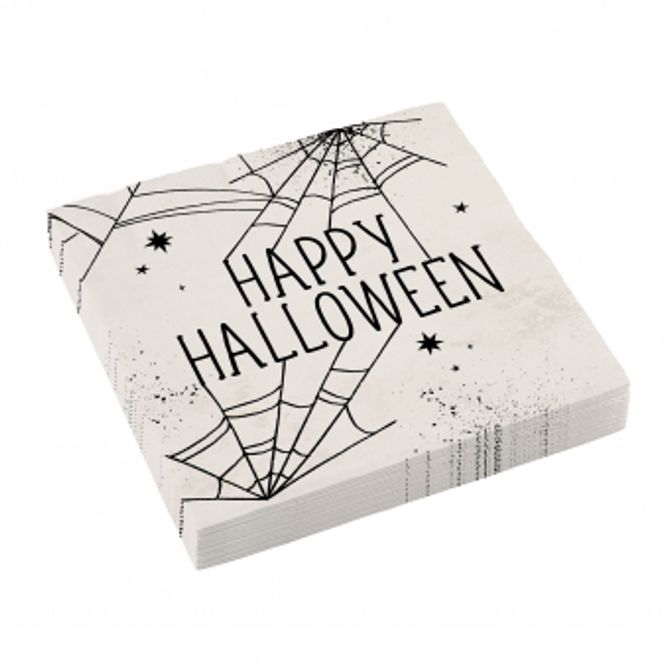 Hovedbilde Servietter Happy Halloween 16pk