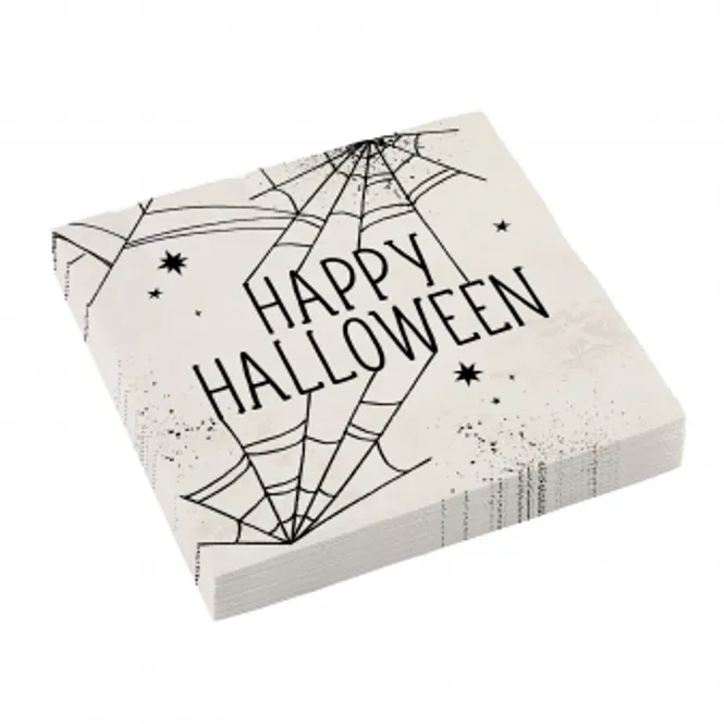 Hovedbilde Servietter Happy Halloween 16pk