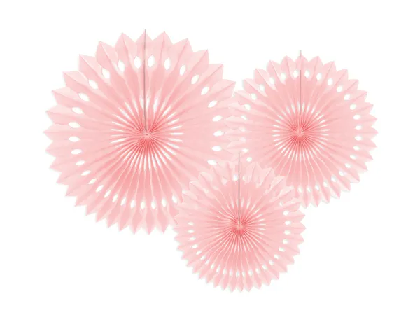 Hovedbilde Hengende Vifter Lys Rosa 3-pk