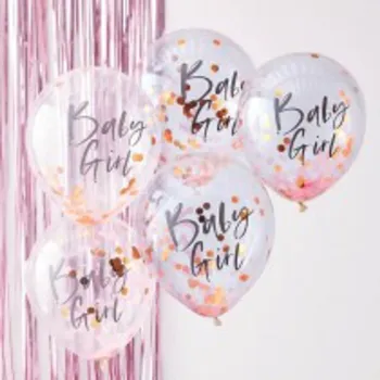 Hovedbilde Babyshower ballonger jente
