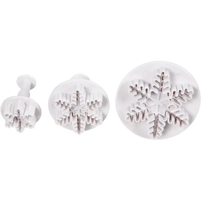 Hovedbilde Utstikker snøkrystaller 3 pk 
