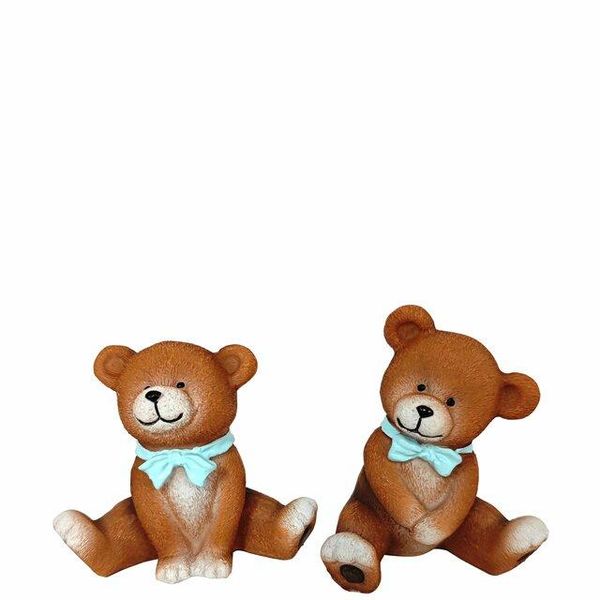 Hovedbilde Bamse blå sløyfe 1stk