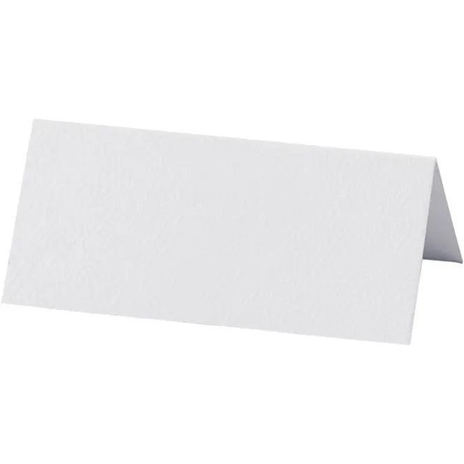 Hovedbilde Bordkort Doble Lys hvit 20-pk